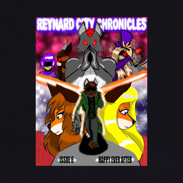 Reynard City Chronicles Issue 6 cover by Reynard City